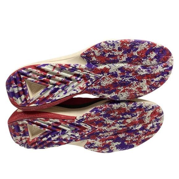 Nike Basketball Shoes Mens 18 Red Green Gannis Zoom Freak 5 NRG Keep It A Buck - Picture 7 of 10